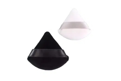 Triangle Velvet puff Triangle Velvet puff