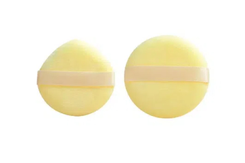 Yellow Velvet puff Yellow Velvet puff